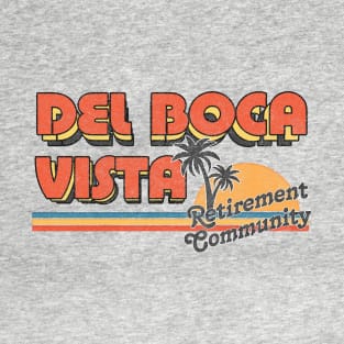 Del Boca Vista  /  Faded Style 90s Design T-Shirt